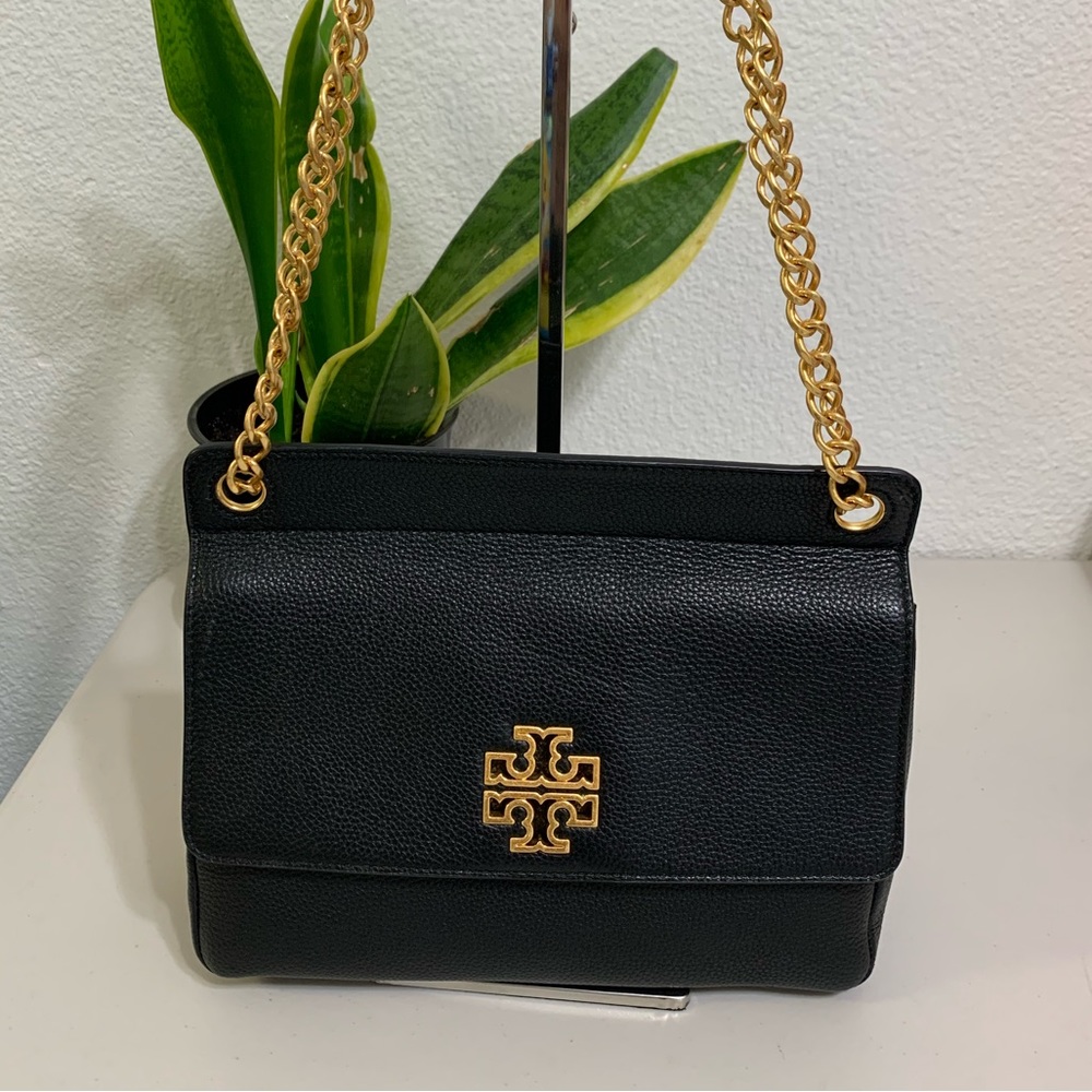 🔥(SALE) 🔥 👜💕 NWOT TORY BURCH Black Leather Bag 👜💕